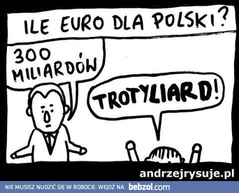 Ile euro dla Polski?