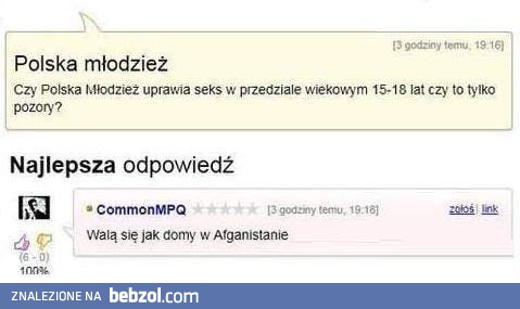 Polska młodzież...