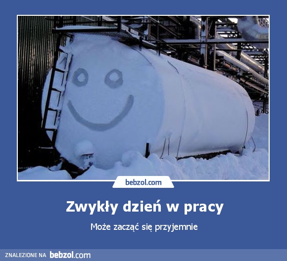 Zwykły dzień w pracy