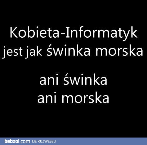 Kobieta informatyk