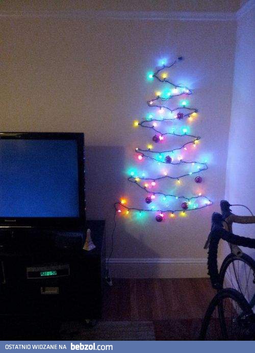 Oszczędna wersja choinki