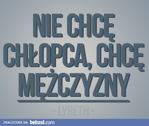 Nie chcę chłopca!