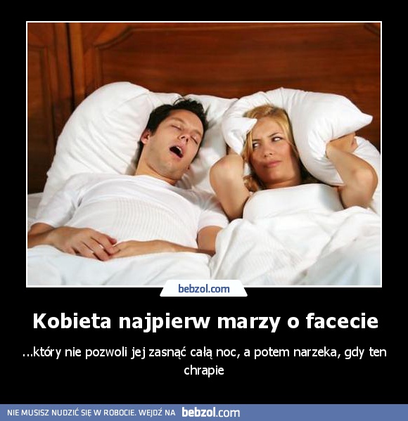 Kobieta najpierw marzy o facecie