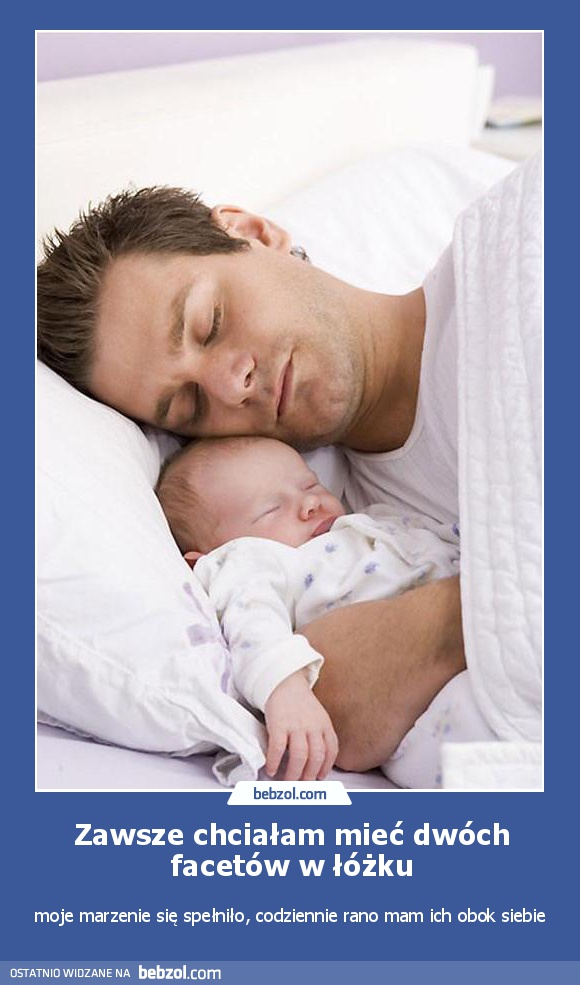 Zawsze chciałam mieć dwóch facetów w łóżku