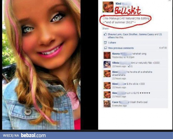 Zero makijażu, zero Photoshopa - serio!