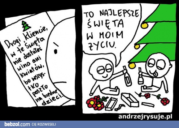 Wszystko poszło na biedne dzieci