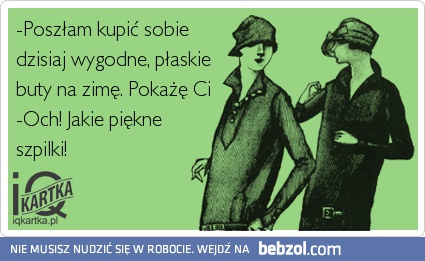 Poszłam sobie kupić szpilki