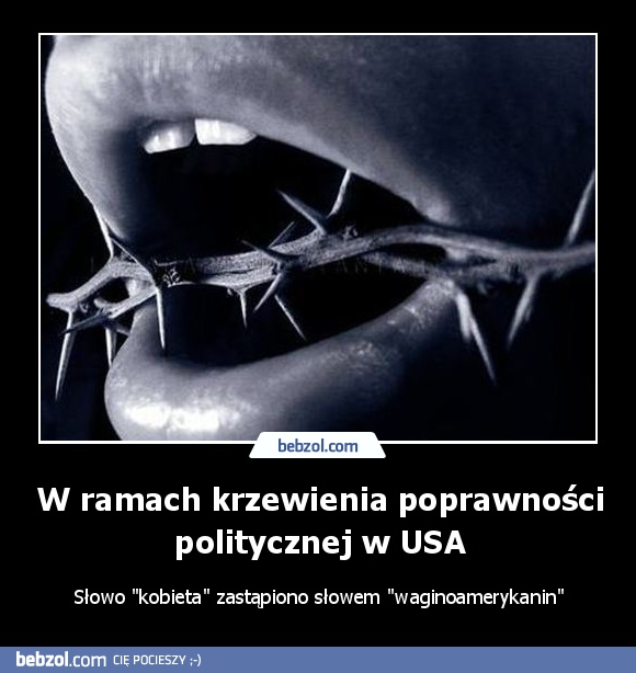 W ramach krzewienia poprawności politycznej w USA