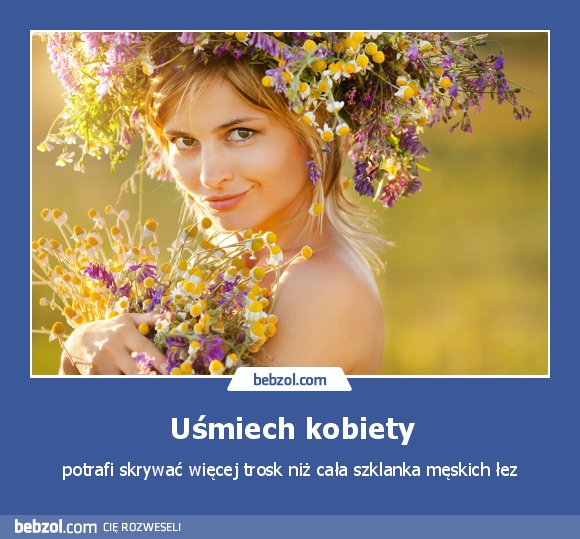 Uśmiech kobiety