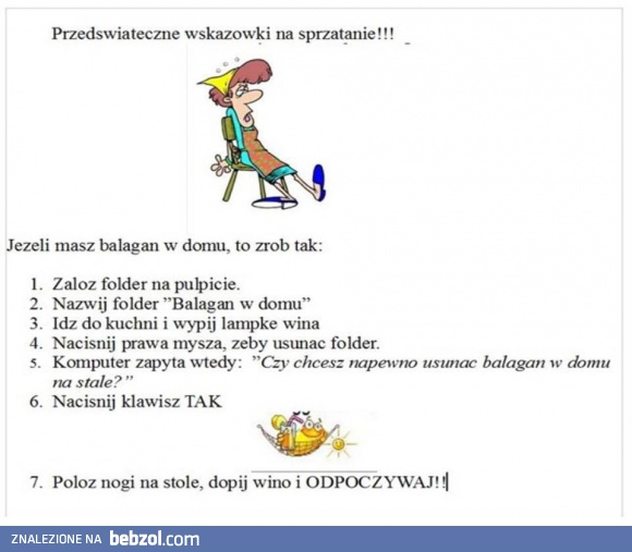 Przedświąteczne sprzątanie