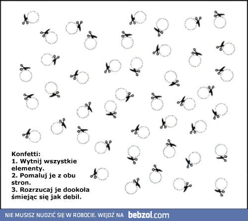 Konfetti - zrób to sam
