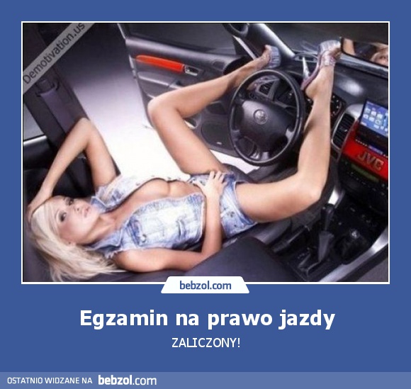 Egzamin na prawo jazdy