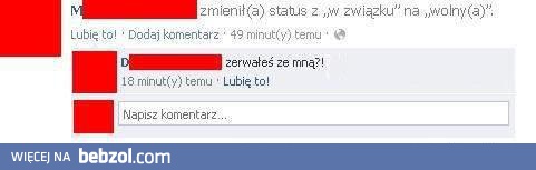 Zerwanie w dobie facebooka