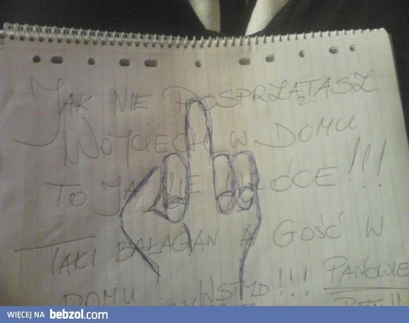 Liścik od teściowej