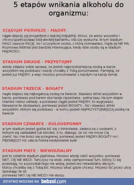 Człowiek po alkoholu