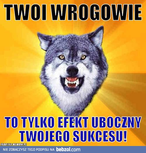 Twoi wrogowie to tylko...