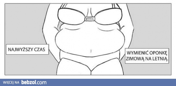 Najwyższy czas wymienić oponkę