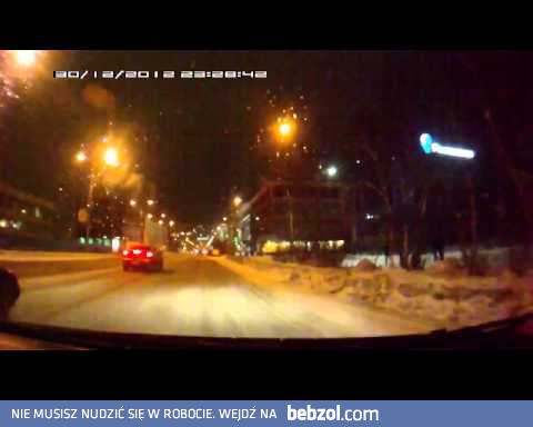 Fajerwerki w samochodzie