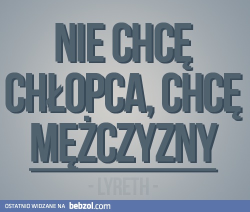 Nie chcę chłopca!