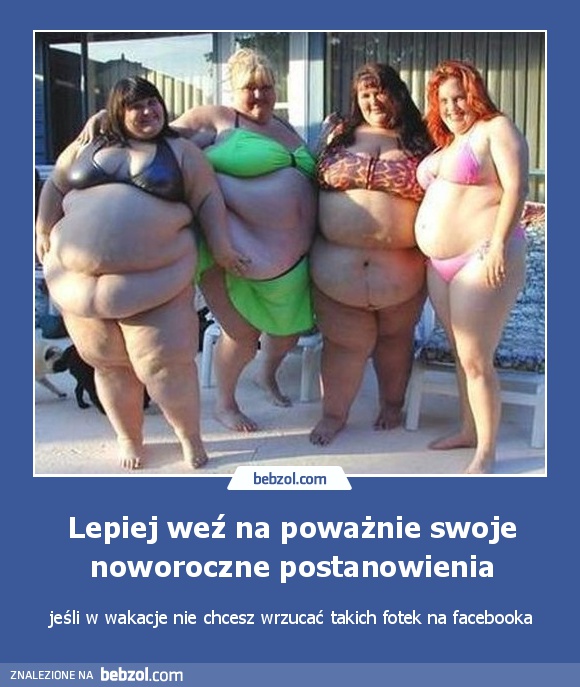 Lepiej weź na poważnie swoje noworoczne postanowienia