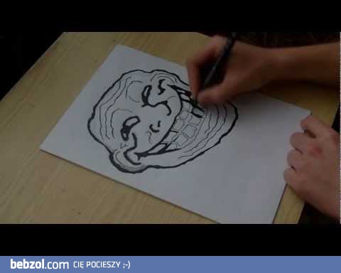 Jak narysować trollface