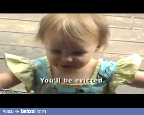 Internet zaskakuje- straszne dziecko