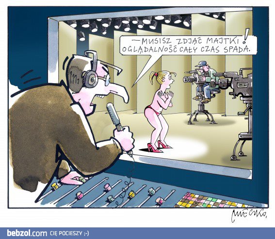 Gdy oglądalność spada