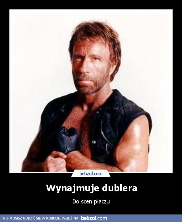 Wynajmuje dublera