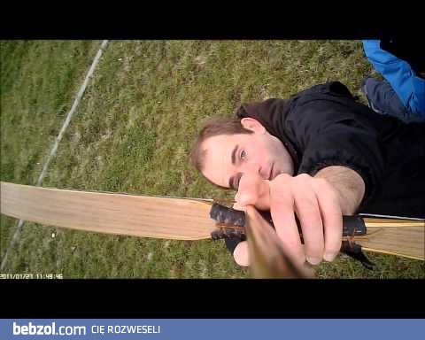 Co widzi lecąca strzała