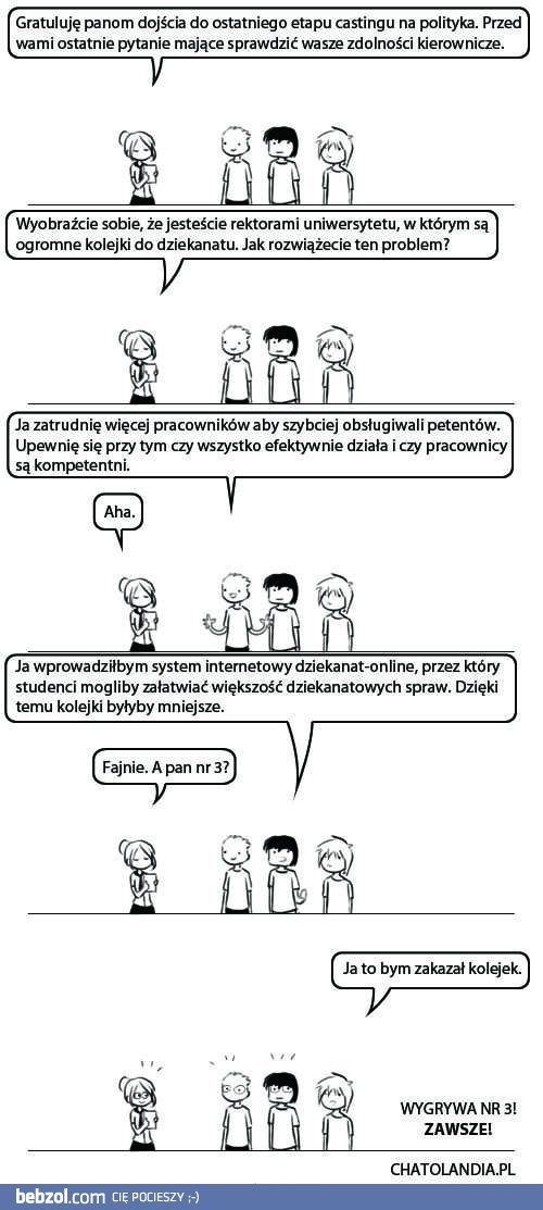 Kolejki do dziekanatu