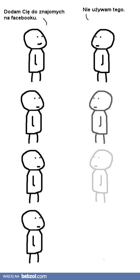 Dodam cię do znajomych na facebooku
