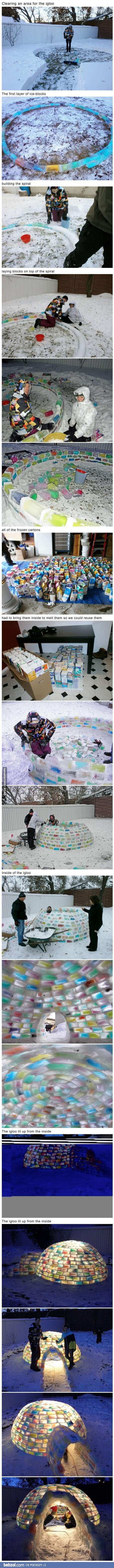 Kolorowe Igloo