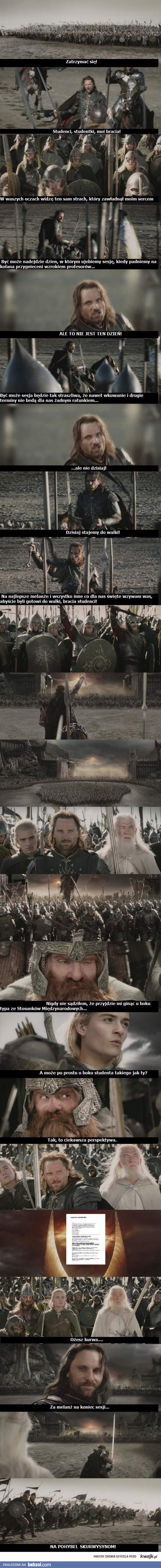 Studenci, posłuchajcie!