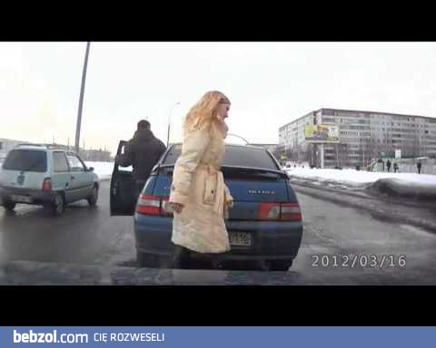 Przejażdżka po jednym z rosyjskich miast