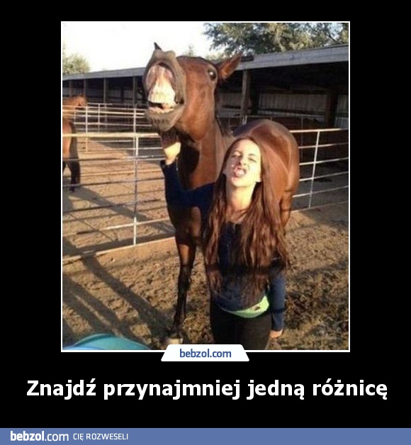 Znajdź przynajmniej jedną różnicę