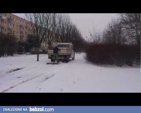 Tak się odśnieża w Poznaniu
