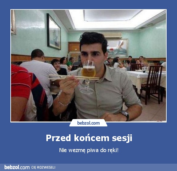 Przed końcem sesji