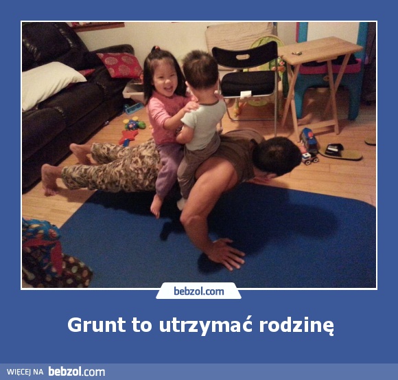 Grunt to utrzymać rodzinę