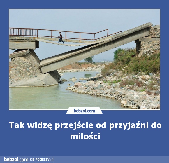 Tak widzę przejście od przyjaźni do miłości