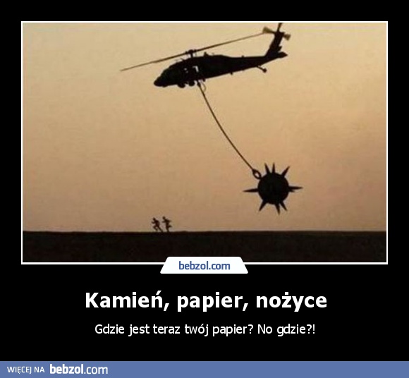 Kamień, papier, nożyce