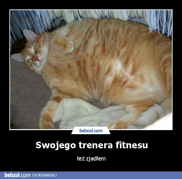 Swojego trenera fitnesu