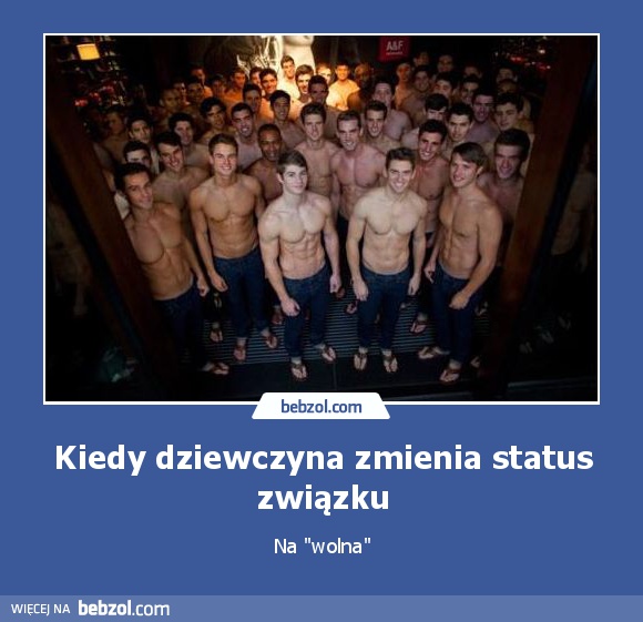 Kiedy dziewczyna zmienia status związku