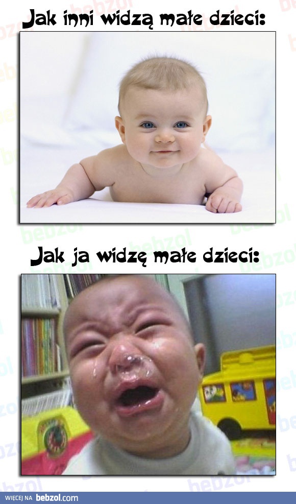 Jak widzimy małe dzieci