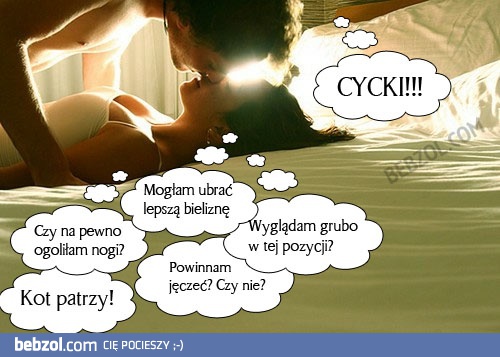 O czym myślimy podczas seksu?