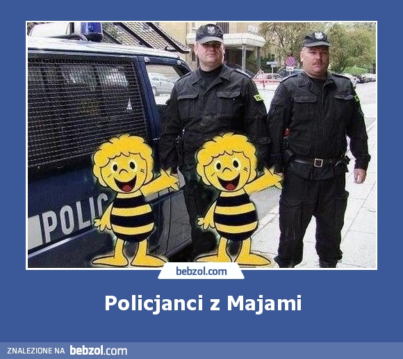 Policjanci z Majami