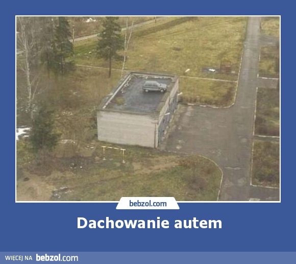 Dachowanie autem