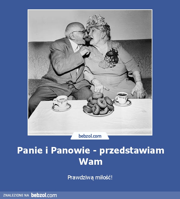 Panie i Panowie - przedstawiam Wam