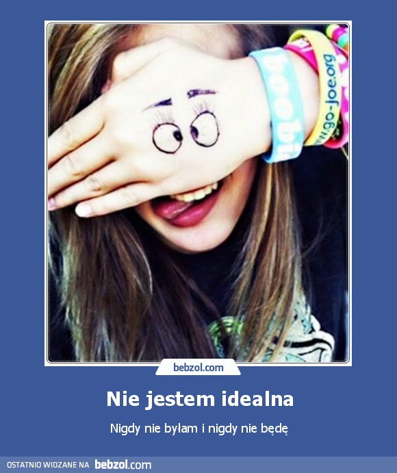 Nie jestem idealna