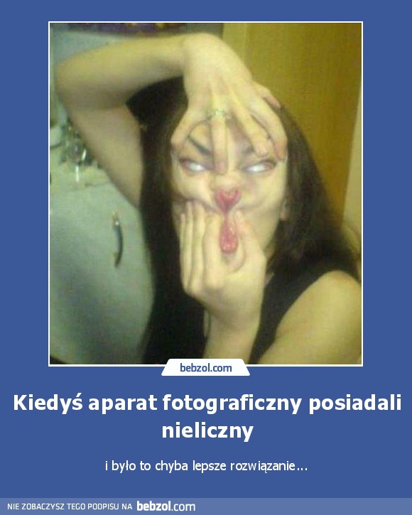 Kiedyś aparat fotograficzny posiadali nieliczny