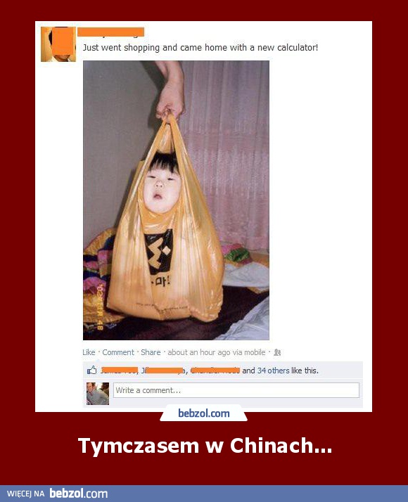 Tymczasem w Chinach...
